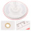 4Pcs Plastic Laminate Acupuncture Calculation Boards Multicolor Set 3