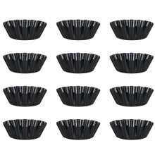 5Pièces Mini Moules À Gâteaux En Acier Au Carbone Couleurs Variées