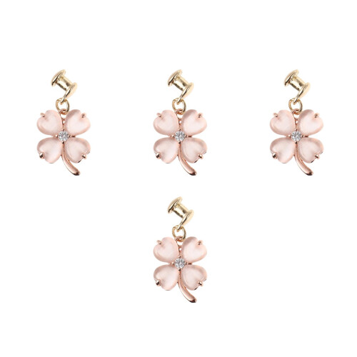4Pièces Décoratifs Roses Pour Bracelet Montre Mode Chic