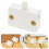 8Pcs High Sensitivity Magnetic Cabinet Light Switch White for Home Use 10