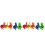 24Pièces Sifflets Plastique Multicolores Pour Jeux Enfants 1