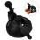 2Pcs Black Suction Cup Mount Bracket for Car Cooling Fan Easy Install 10