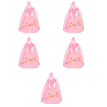 5Pièces Sacs De En Rose Pour Rangement Jouets Enfants