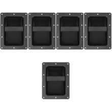 5Pièces D'enceinte En Fer Noir Durable Pour Scène Et Sound Box