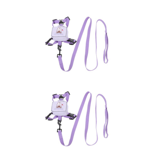 2Pcs Durable Cat Harness with Outdoor Backpack Leash Set 2