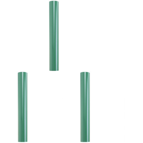3Pièces Vinyle Transfert Thermique Vert PU Facile À Découper