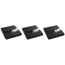 3Pièces Range-Anches Hautbois ABS Noir Protection Et Portabilité