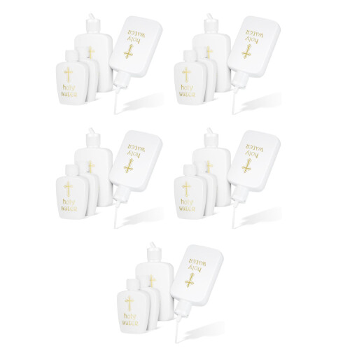 20Pièces Mini Bouteilles Décoratives En Pour Bénite