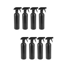 8St Plastic Sprayflessen Zwart Duurzame Hdpe Voor Auto En Salon