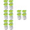 16St Rubber Ventieldoppen Voor Banden Met Decoratief Effect Multi 1