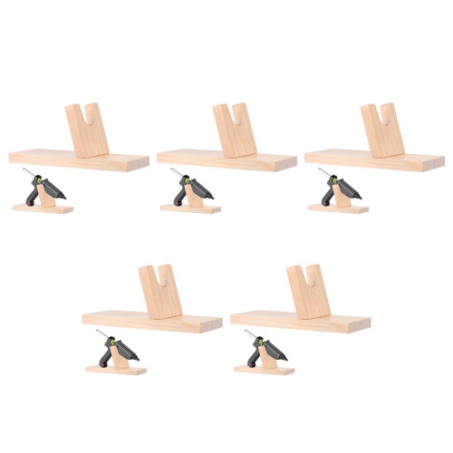 5Pièces Porte Hot Glue Sprayer Bois Fixation Khaki