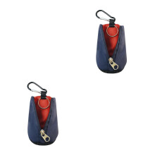 2St Golfbal Reinigingsdoek Met Praktische Waist Bag