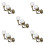 5Pcs Multi Color Curtain Tieback Holdbacks Metal Alloy Easy Install 3