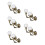 5Pcs Multi Color Curtain Tieback Holdbacks Metal Alloy Easy Install 6