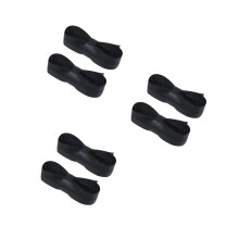 Zwarte PU Visstok Handvat Tape Anti-Slip Zweetabsorberende