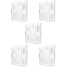 5Pièces Contenant Plante Aquatique Transparent Durable Pour Aquarium