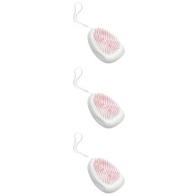 3St Zachte Hond Roze Anti-Slip Met Ophangriem En Masseerfunctie