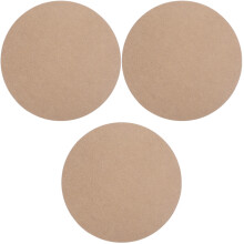 3Pièces Bases Rondes Pour Support De Séchage En Dense