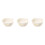 3Pcs Kitchen Fruit Bowl Double Layer with Phone Holder Beige 7