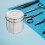 5Pcs Stainless Steel Sterilization Storage Jar Silver for Salon Use 10