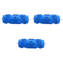 3PiĂšces Rouleaux Bleu En Caoutchouc Pour Mur DIY