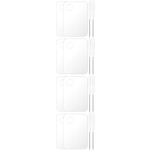 4Ensembles Plateau Mélangeur Transparent Et Spatules Pour