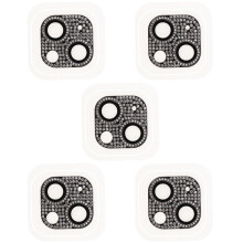 5Pièces Protecteurs Caméra Téléphone Strass Résistance