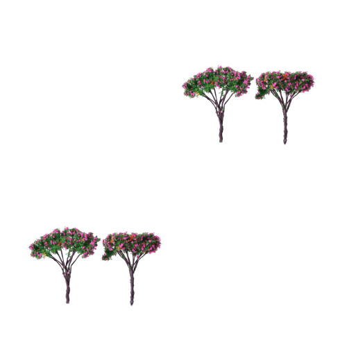 20Pièces Mini Arbre Décoratif Unique Matériau Résistant Usage Varié