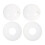 2Pièces Coquilles De Lait Transparentes En Silicone Flexible 1