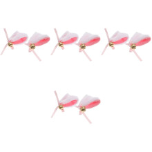 4Ensembles Oreilles De Chat Pour Casque Moto Décor Peluche Multicolore