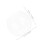 2Pcs Transparent Plastic Fish Bowls Small Portable Decorative Tanks 3