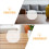 2Pcs Transparent Plastic Fish Bowls Small Portable Decorative Tanks 8