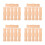 24Pcs Sturdy Wood Bucket Handle Replacement Smooth Grip for Home Use 6