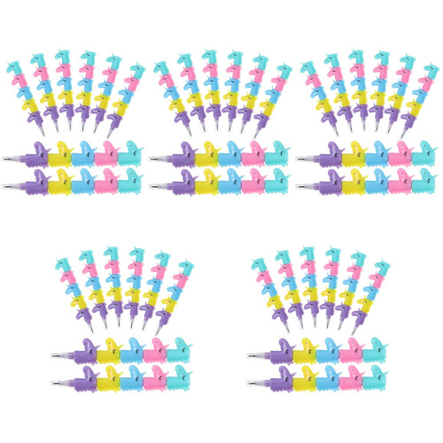 40Pièces Crayons Empilables Plastiques Créatifs Pour École Et Loisirs