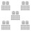 100Pcs Thick Silicone Vibration Isolation Pads for Hard Disk Stability 8