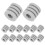 100Pcs Thick Silicone Vibration Isolation Pads for Hard Disk Stability 10