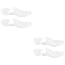 4Pièces Embauchoirs Blancs Maintien Chaussures Durable