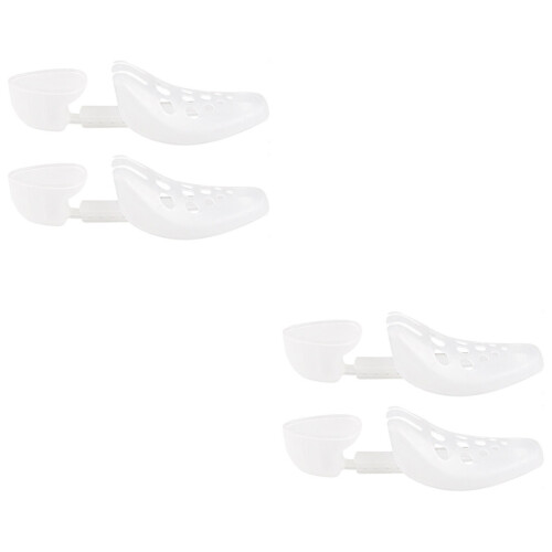 4Pièces Embauchoirs Blancs Maintien Chaussures Durable