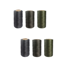 6Pièces Fil Plat À Cuir Couleurs Vives Solides