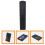 5Pcs Durable Black Resin Saxophone Reeds Fine Workmanship Replacement 10