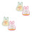 4Pièces Bavoir Protection Bébé Coton 1