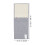 2Pcs Anti-Scratching Sofa Covers Light Grey Durable Cat Scratch Mats 10