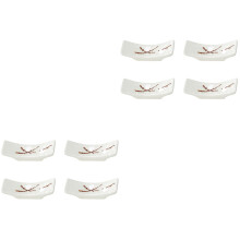 8Pièces Porte-Baguettes Céramique Motif De Prunier
