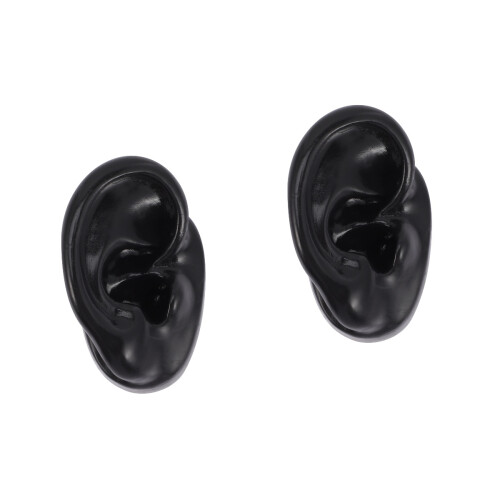 2Pièces Modèles Silicone Oreilles Pour Pratique Présentation