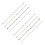 16Pcs Multi Color Stainless Steel Rectangular Drink Stirring Paddles 5