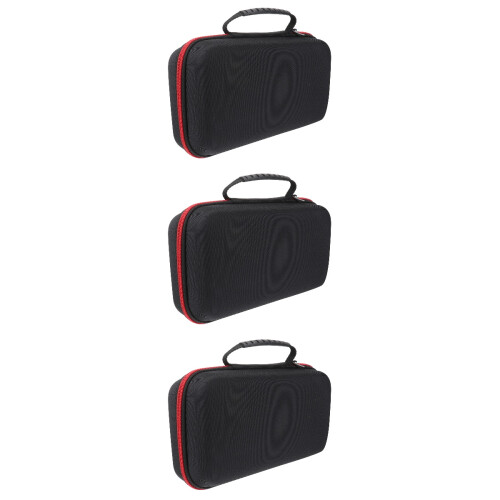 3Pièces Rigide Clavier Noir, Protection Étanche, Portable