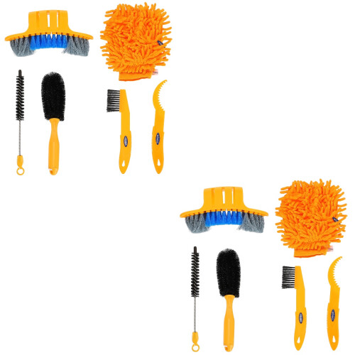 2Ensembles Ensemble De Nettoyage Accessoires Multicolores