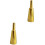 2Pièces Pièces De Rechange Trompette Or Durable Accessoires Instrument 1