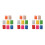 3Pcs Assorted Color Soft Clay Set Lightweight Non-Sticky DIY Craft Mud 3