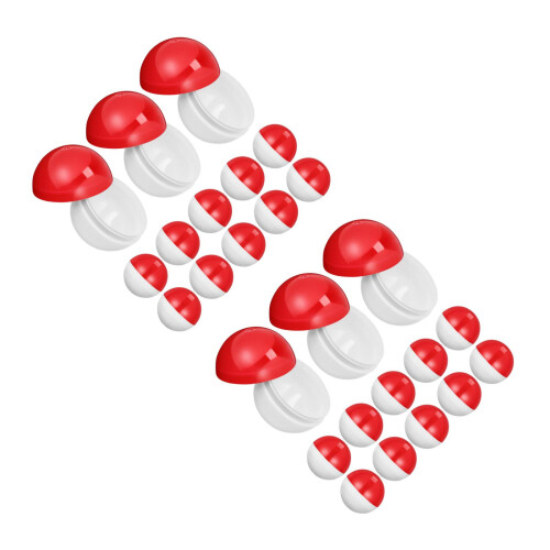 50Pièces Boules Vides Remplissables En PP Multi-Usages Pour